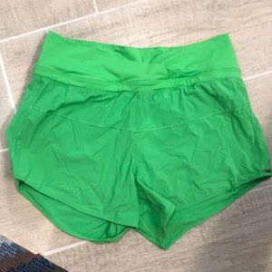 LIKE NEW Lululemon run pace shorts